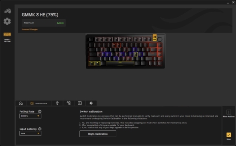 Glorious GMMK 3 HE 75%: מודינג למתקדמים